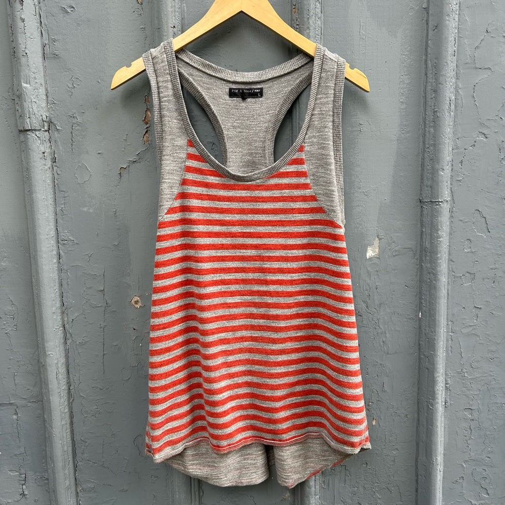 rag & bone striped tank, Large