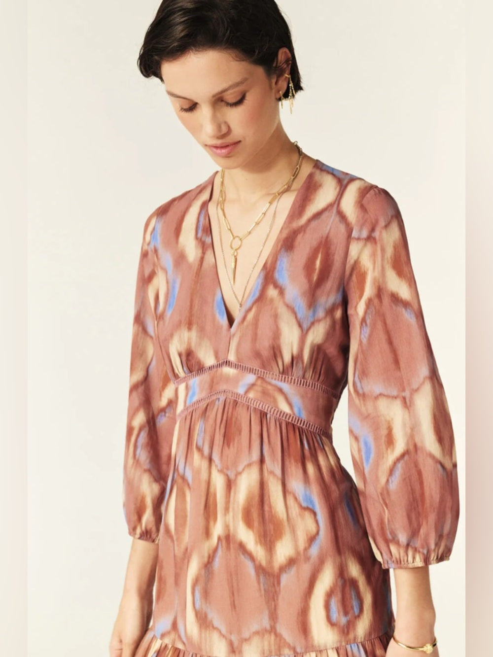 Ba&sh Carmela Boisderose Dress, size “3” (US8)
