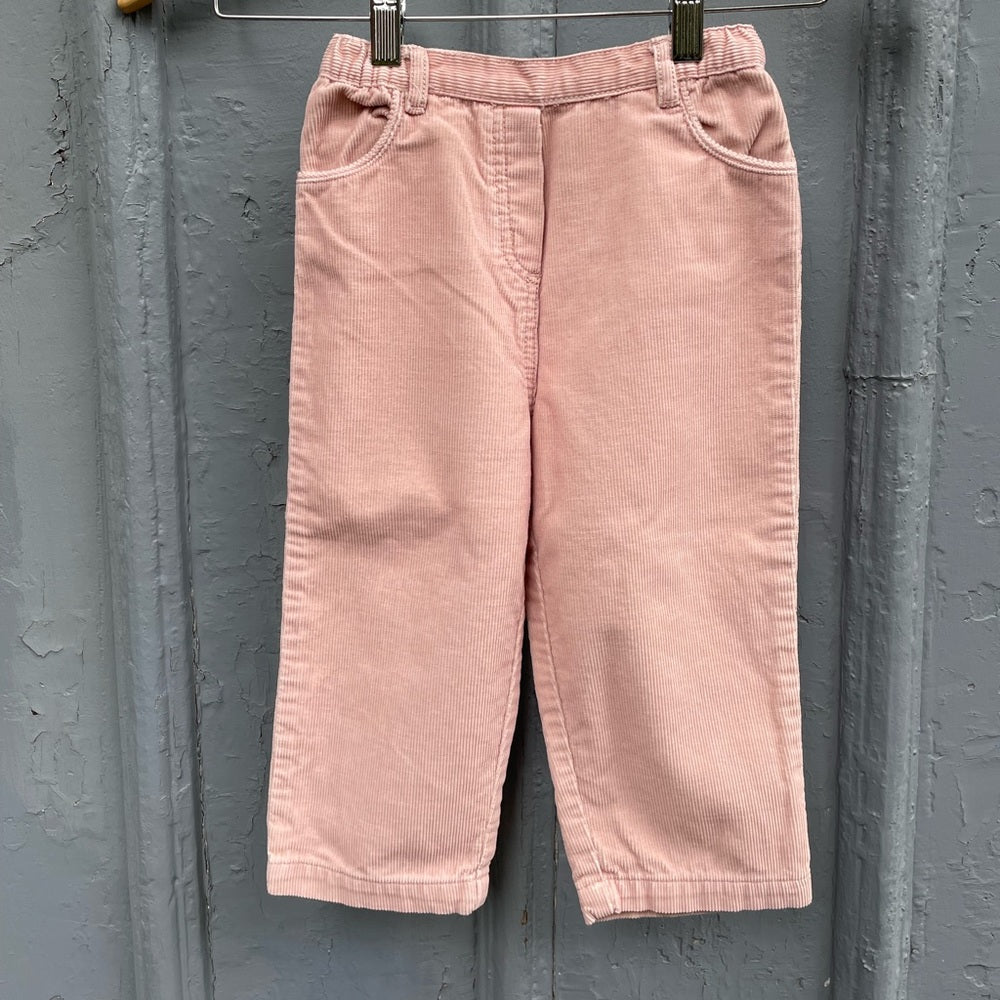 Jacadi baby pink corduroy trousers, size 24 months