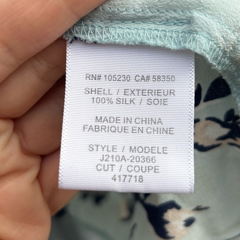Joie Silk Floral Masha Blouse, Size M,