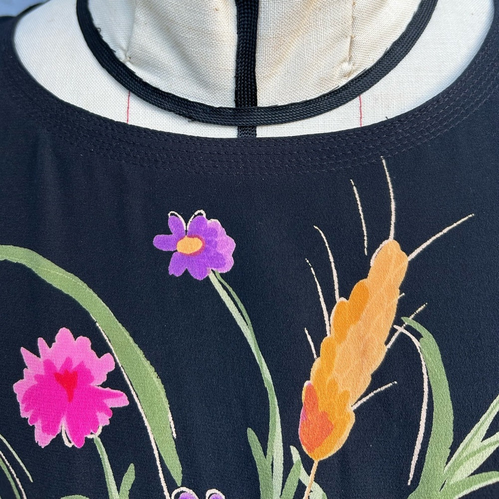 Alan Cherry Vintage 80’s Silk Dress & Jacket, size 8