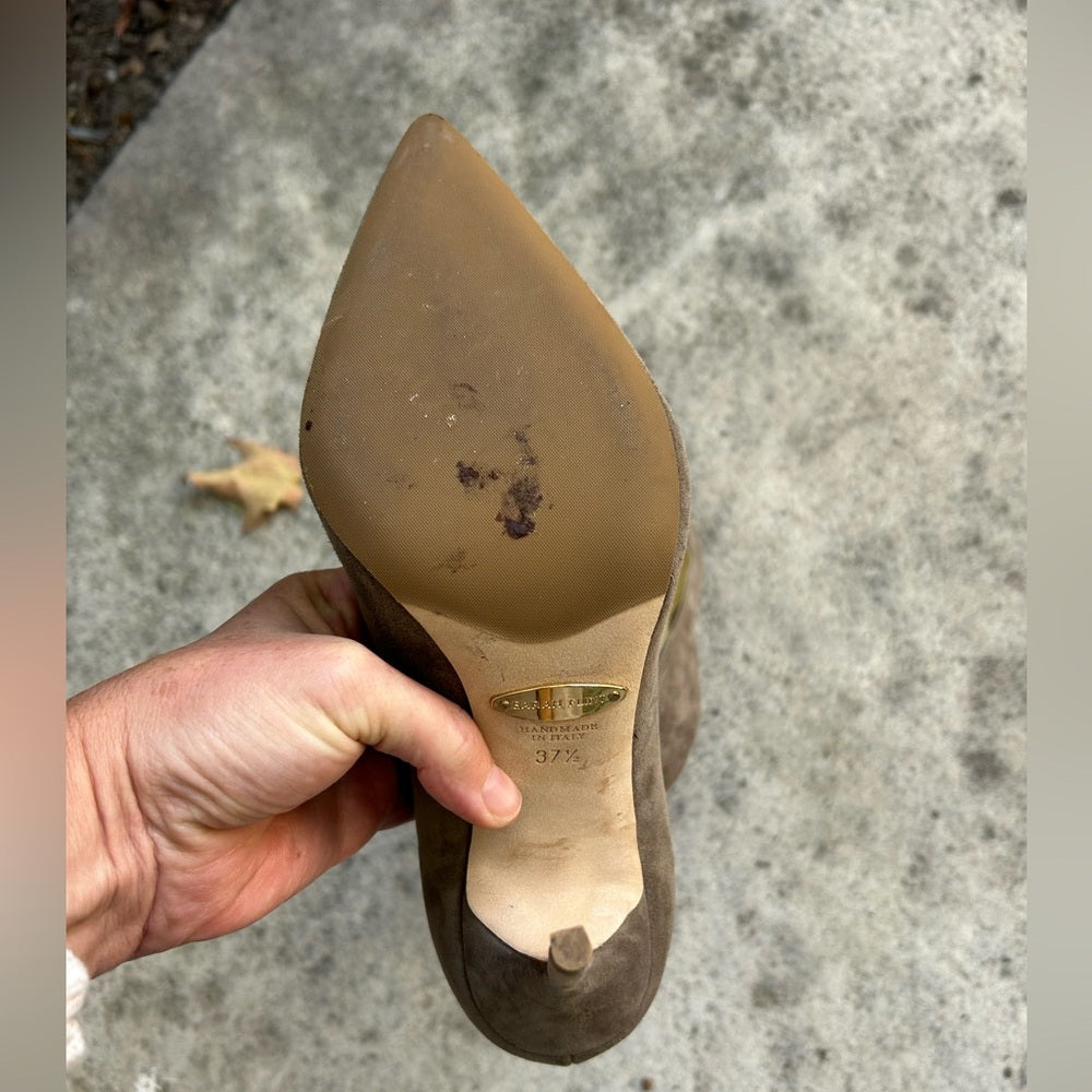 Sarah Flint Suede Perfect Pumps, size 37.5