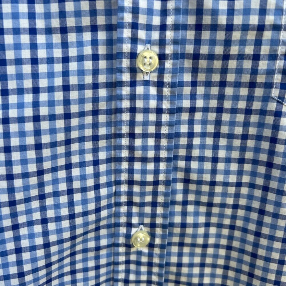 Paul & Shark Grid Check Button-down, size 43 (approx XXL)