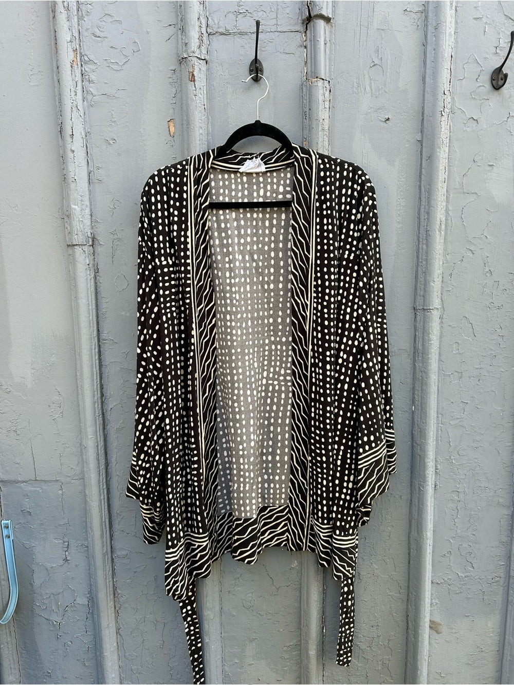 Anthropologie Bel Kazan Geometric kimono, OS