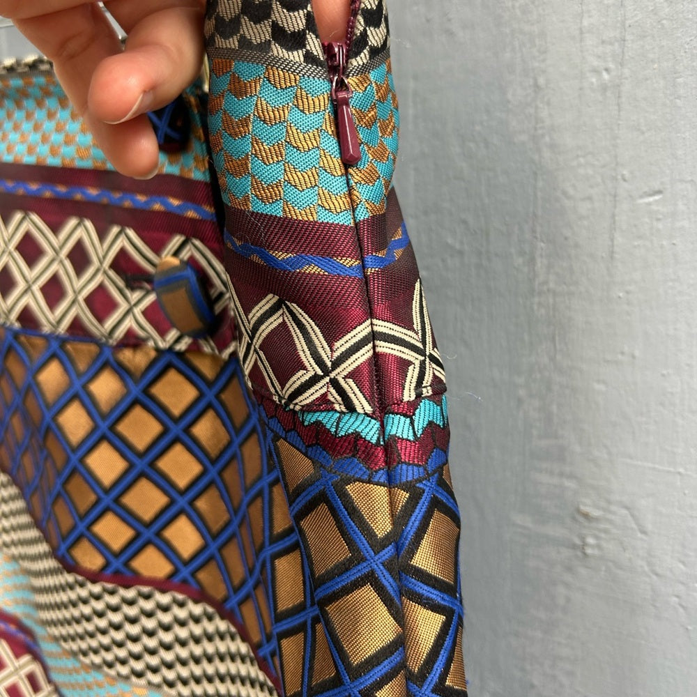 Maeve Multicolor Striped Pencil Skirt size 10