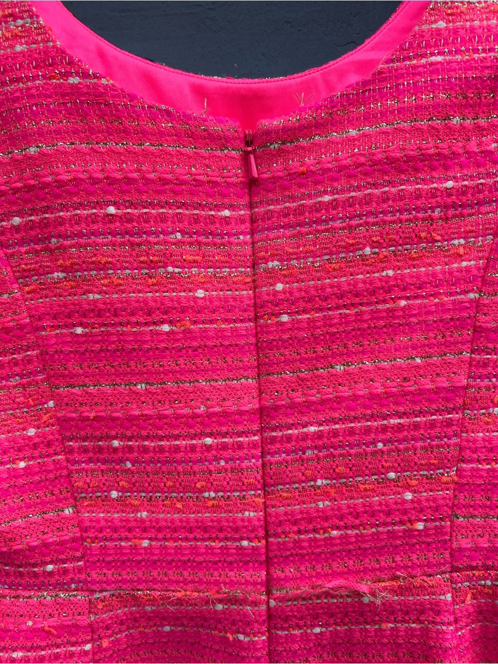 Lilly Pulitzer Pink Metallic Brocade Shift, size 6