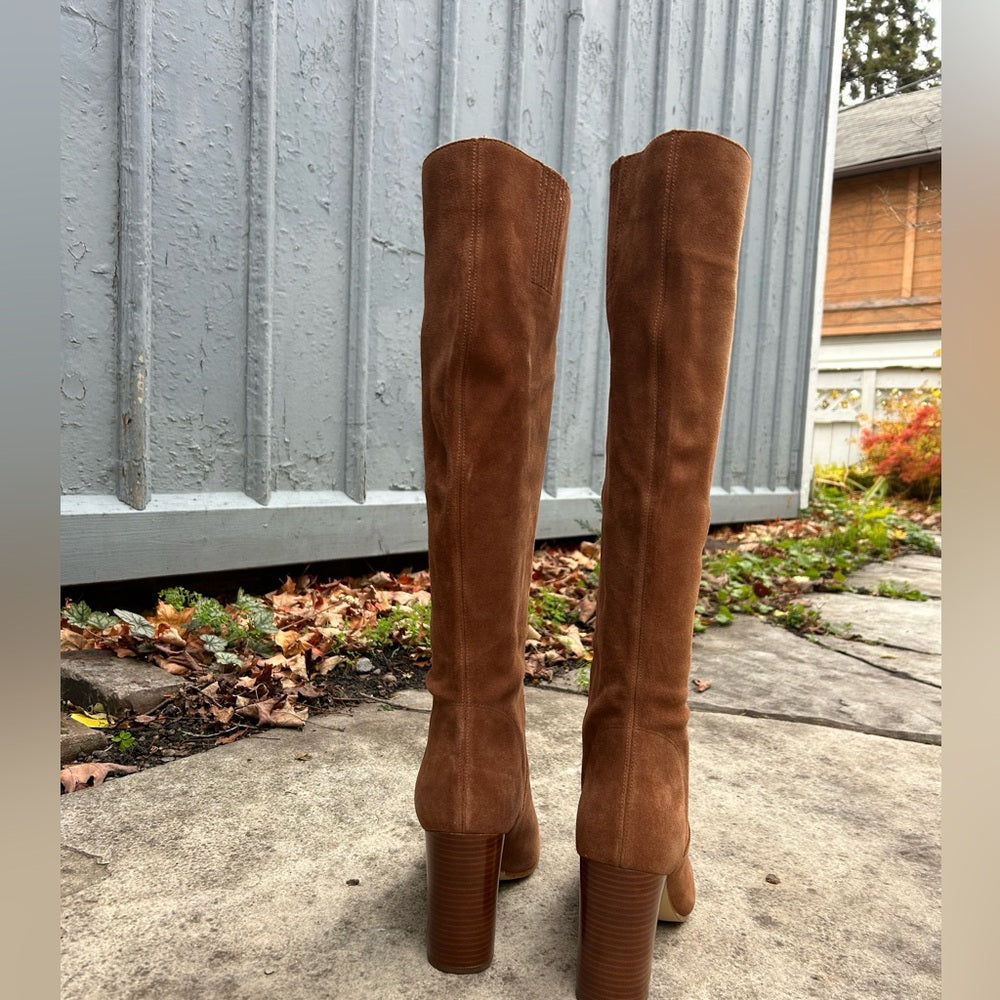 MICHAEL MICHAEL KORS Leigh Suede Boot, size 10