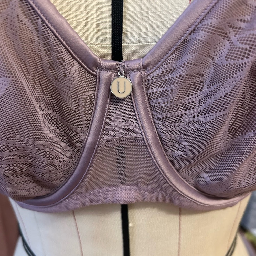 understance Iris Smooth Lace Full Coverage Bra, Size 38 DDD