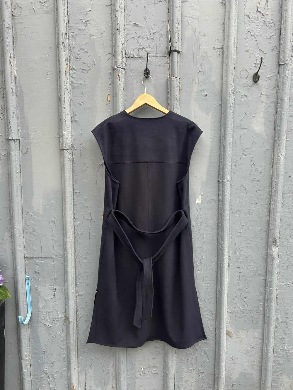 MaxMara Leisure Navy Jersey Gilet Vest, BNWT, size XL