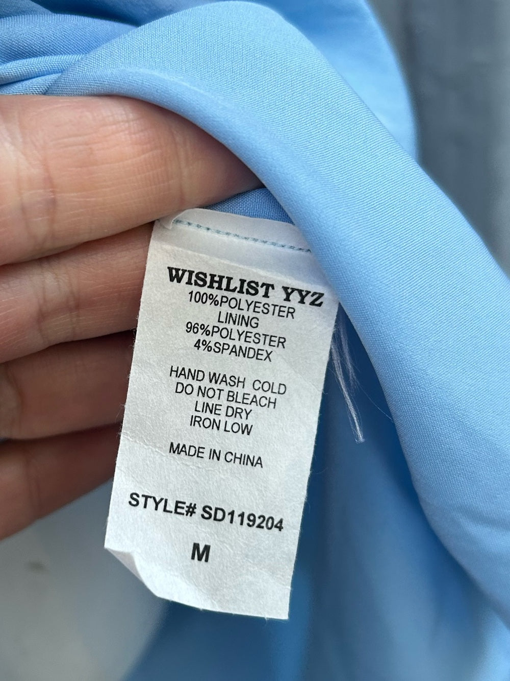 Scout Los Angeles Blue Naomi Mini Dress, BNWT, size M