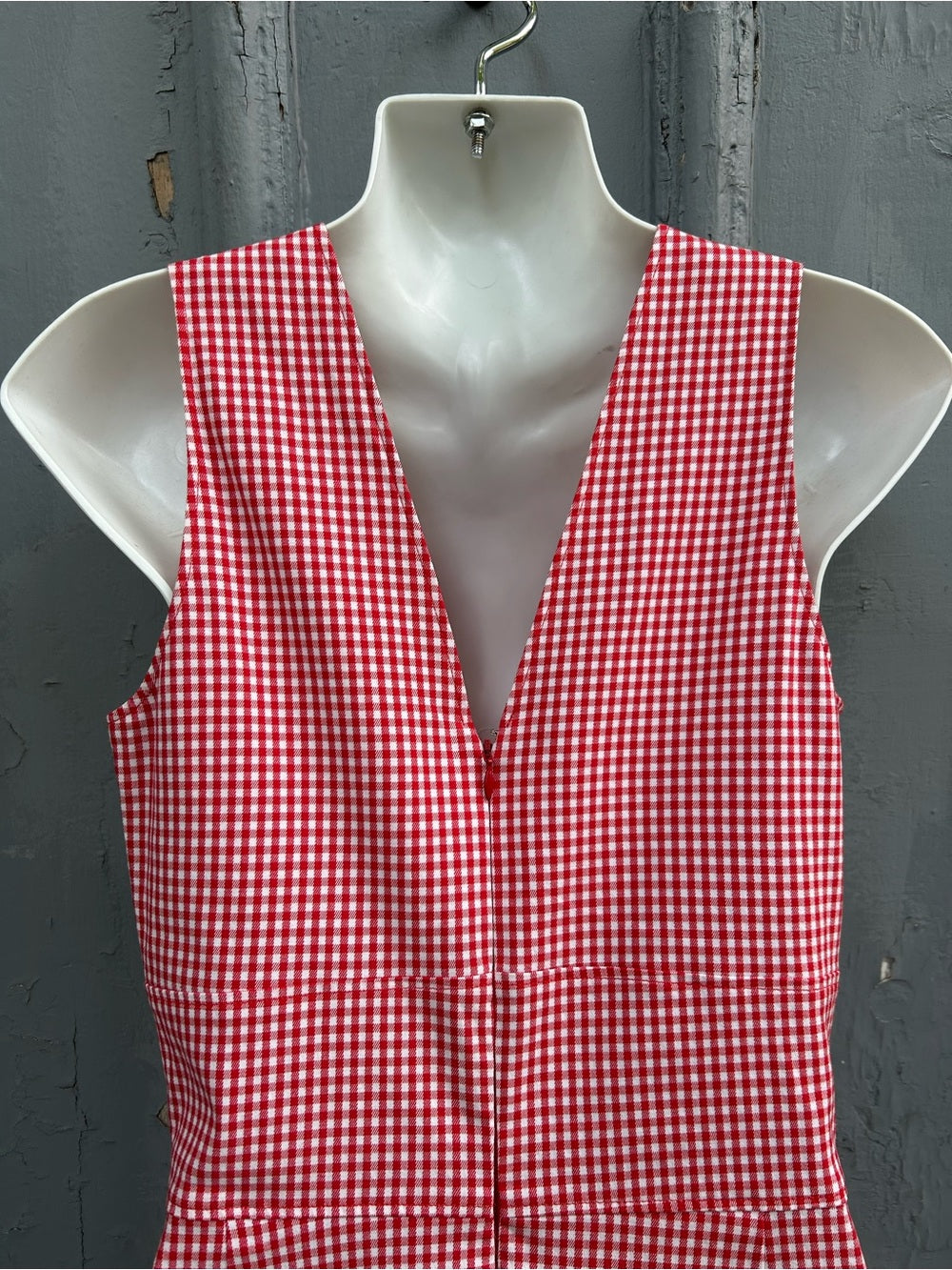 Altuzarra Gingham Shift dress, size 38 (approx 4/6)