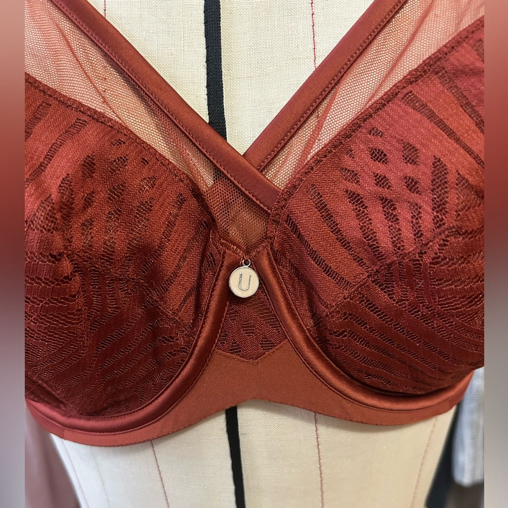 Understance Phoebe FlexWire Unpadded Full Coverage Bra, size 38 DDD