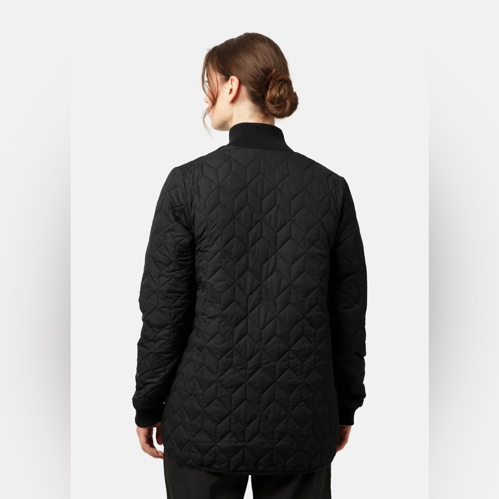 Ilse Jacobsen Short quilted A-shaped coat, size 8