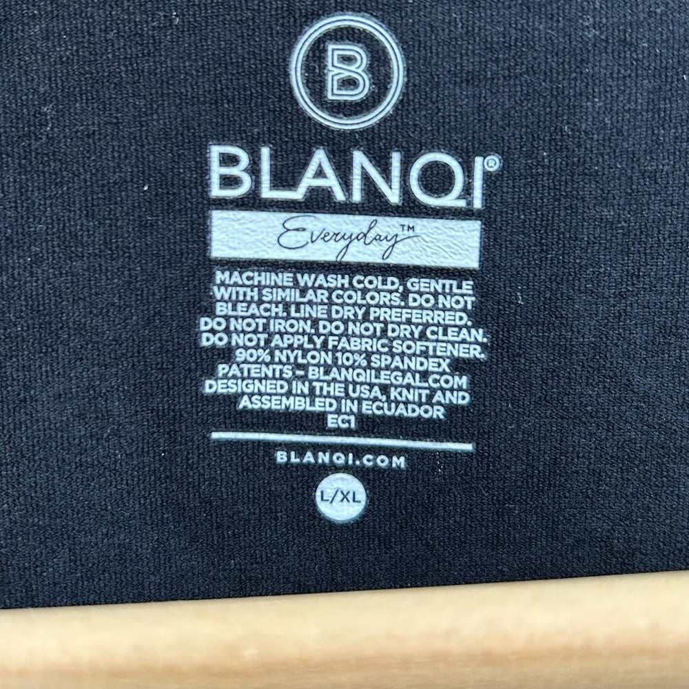 BLANQI Black Maternity Sleeveless Tank Dress, Large/XL