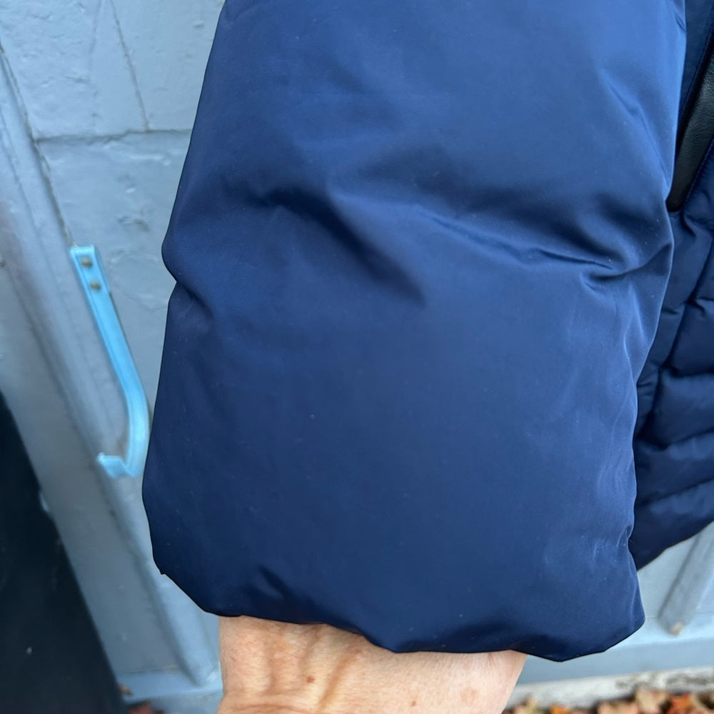 Oxygen Navy 3/4 length Parka, size XXL