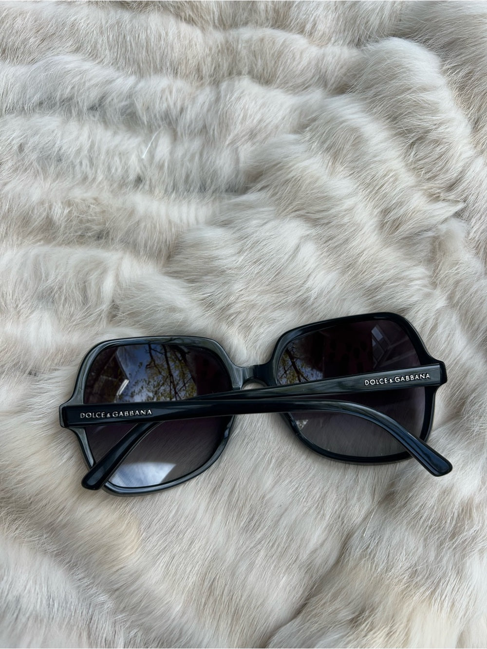 Dolce & Gabbana black Square Sunglasses, OS