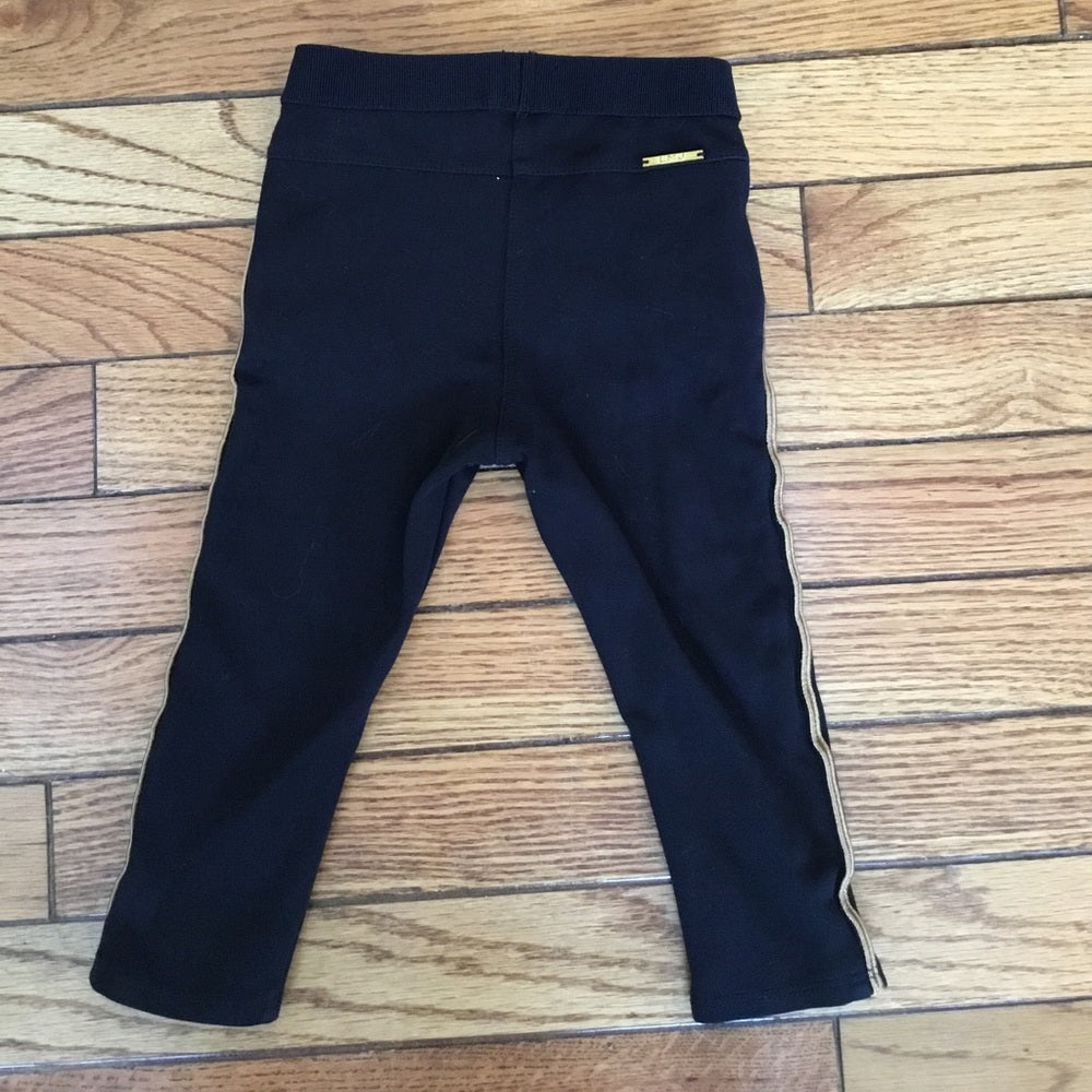 Little Marc Jacobs black leggings, size 18 months