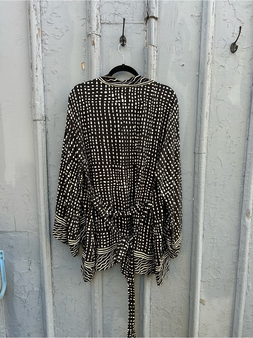 Anthropologie Bel Kazan Geometric kimono, OS