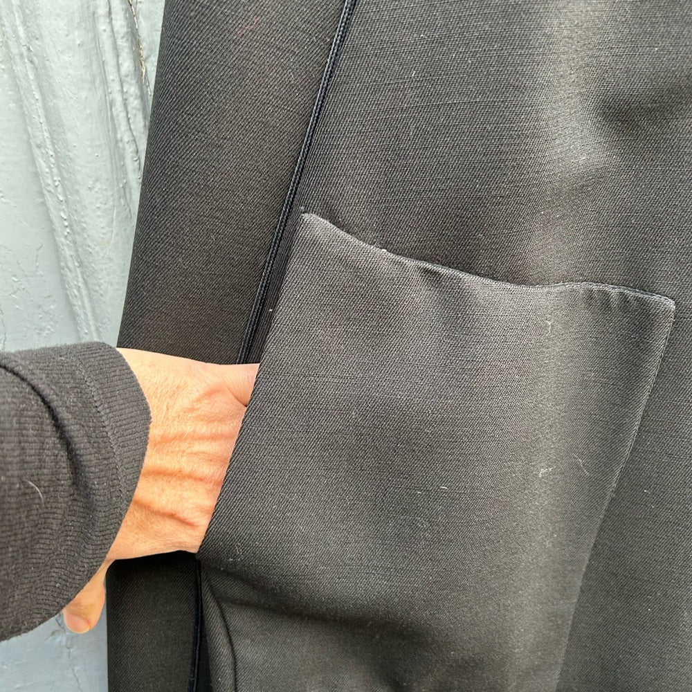 Vintage Canadian Wool Cape Coat, OS