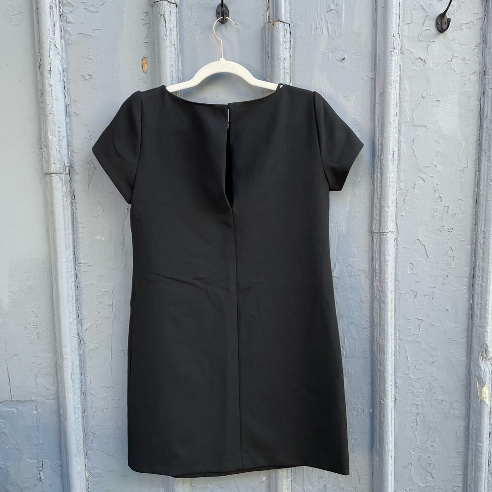 Zara BNWT black shift dress, medium