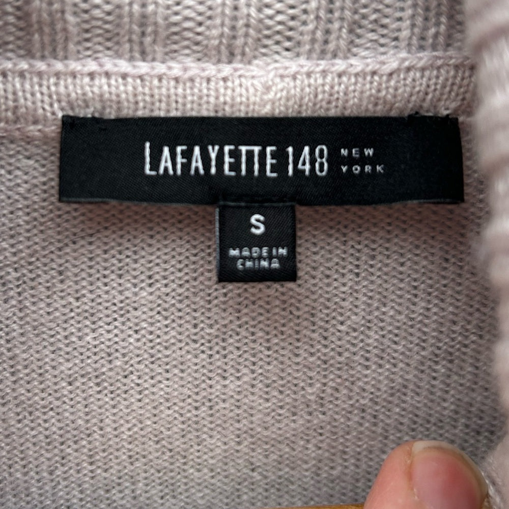 Lafayette 148 Cashmere Turtleneck Sweater, Small