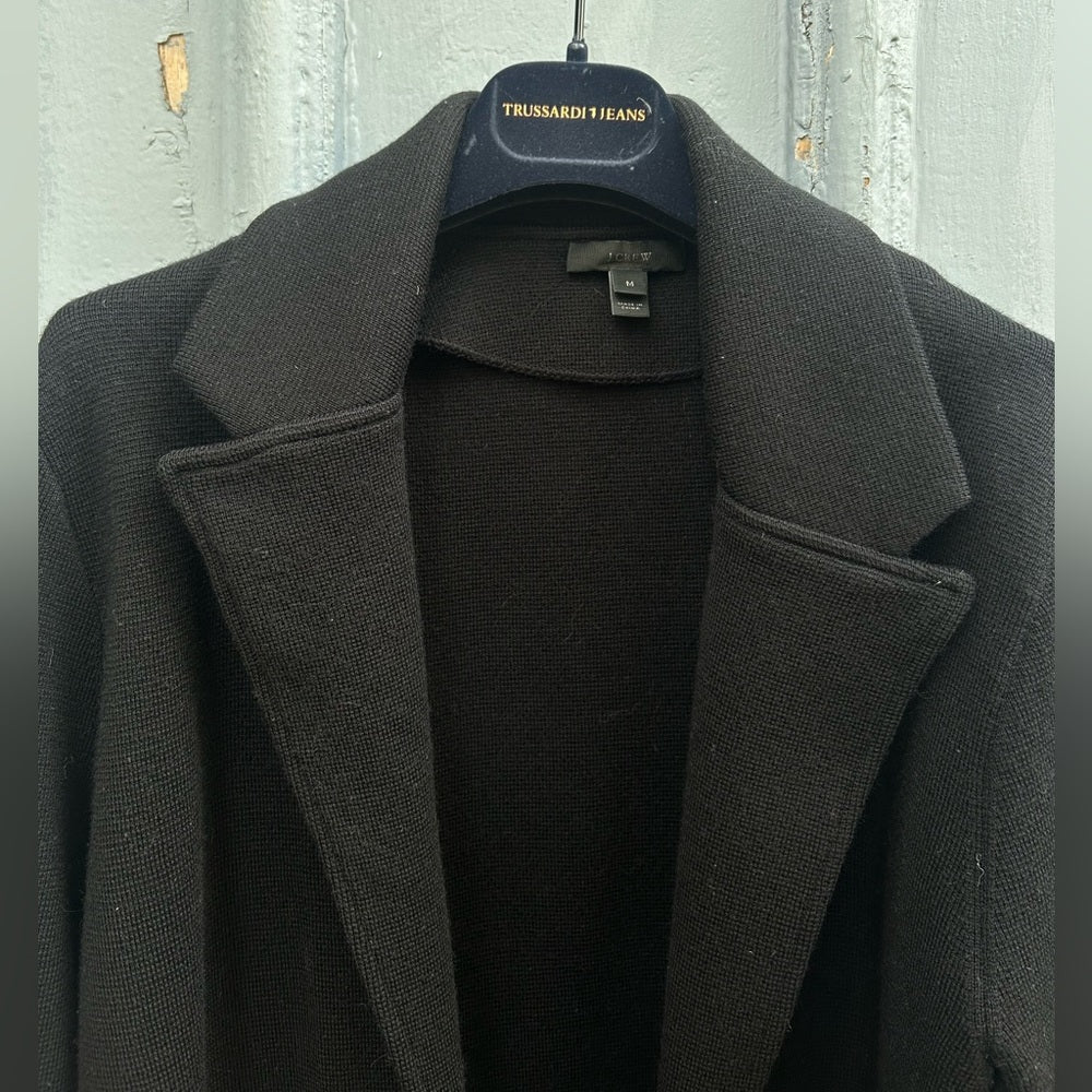 J Crew Merino Sophie Sweater Blazer, M