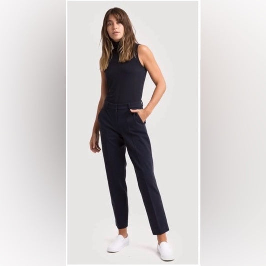 Kit & Ace Black Coastline Cashmere Trousers, Size 8