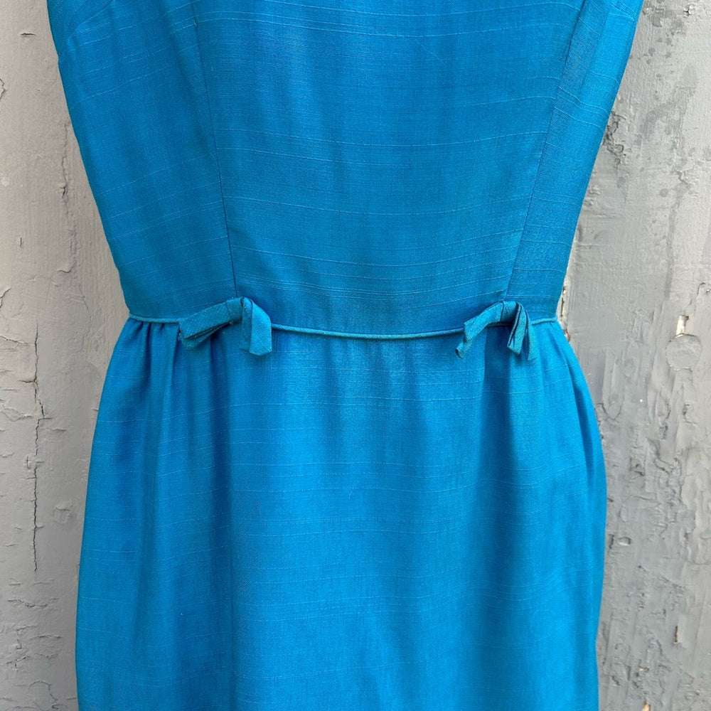 Vintage 1960’s Union Made Silk shift; size approx 6
