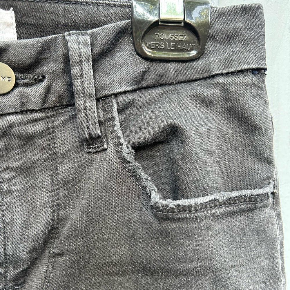 Frame Black Le Crop Mini Boot, size 26