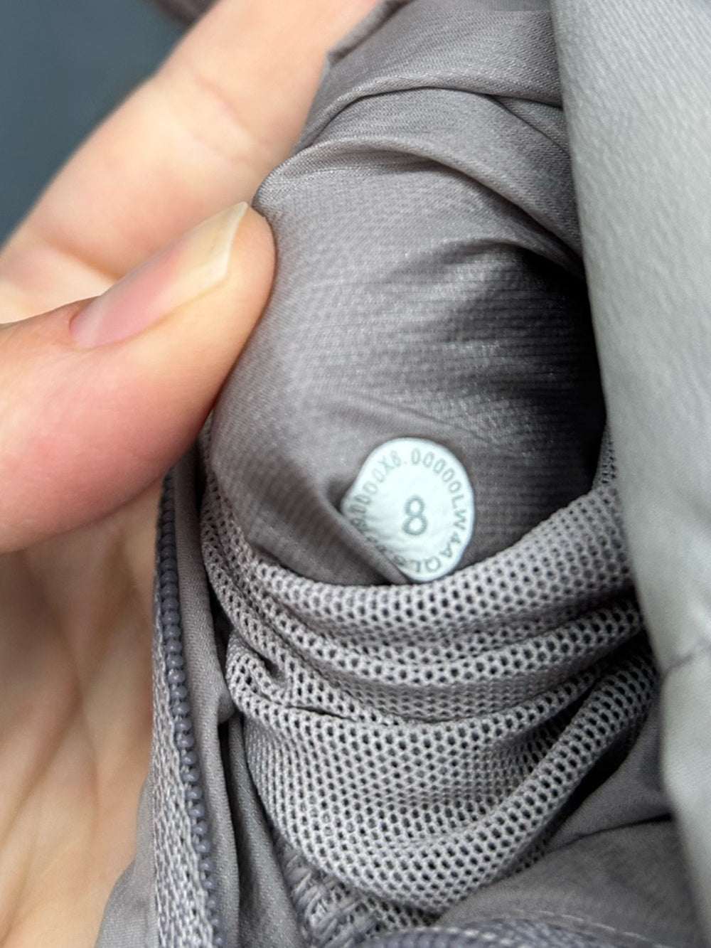 Lululemon Chrome Down for it all vest, size 8