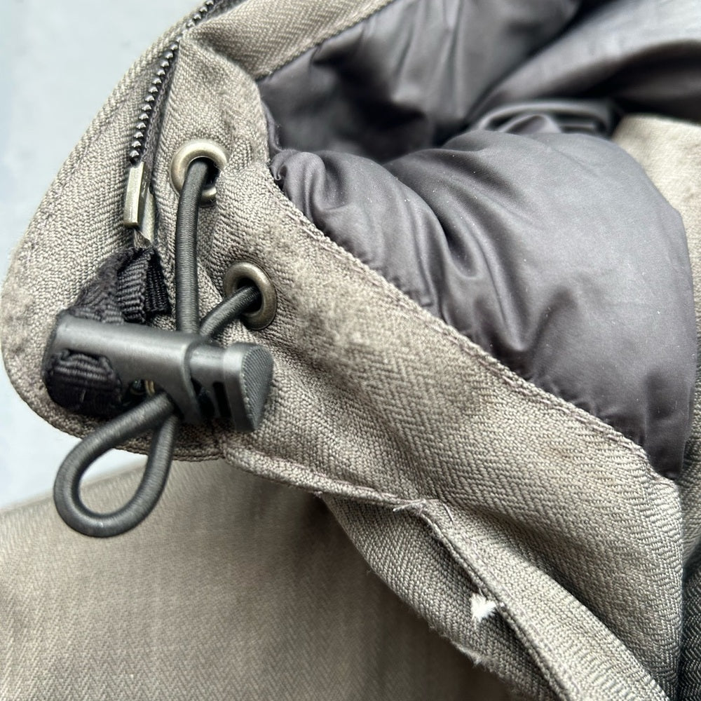 Nobis Grey Meredith Down Parka, size Small