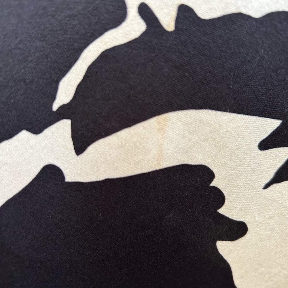 rag & bone x Liberty silk black and white floral sleeveless, size XL