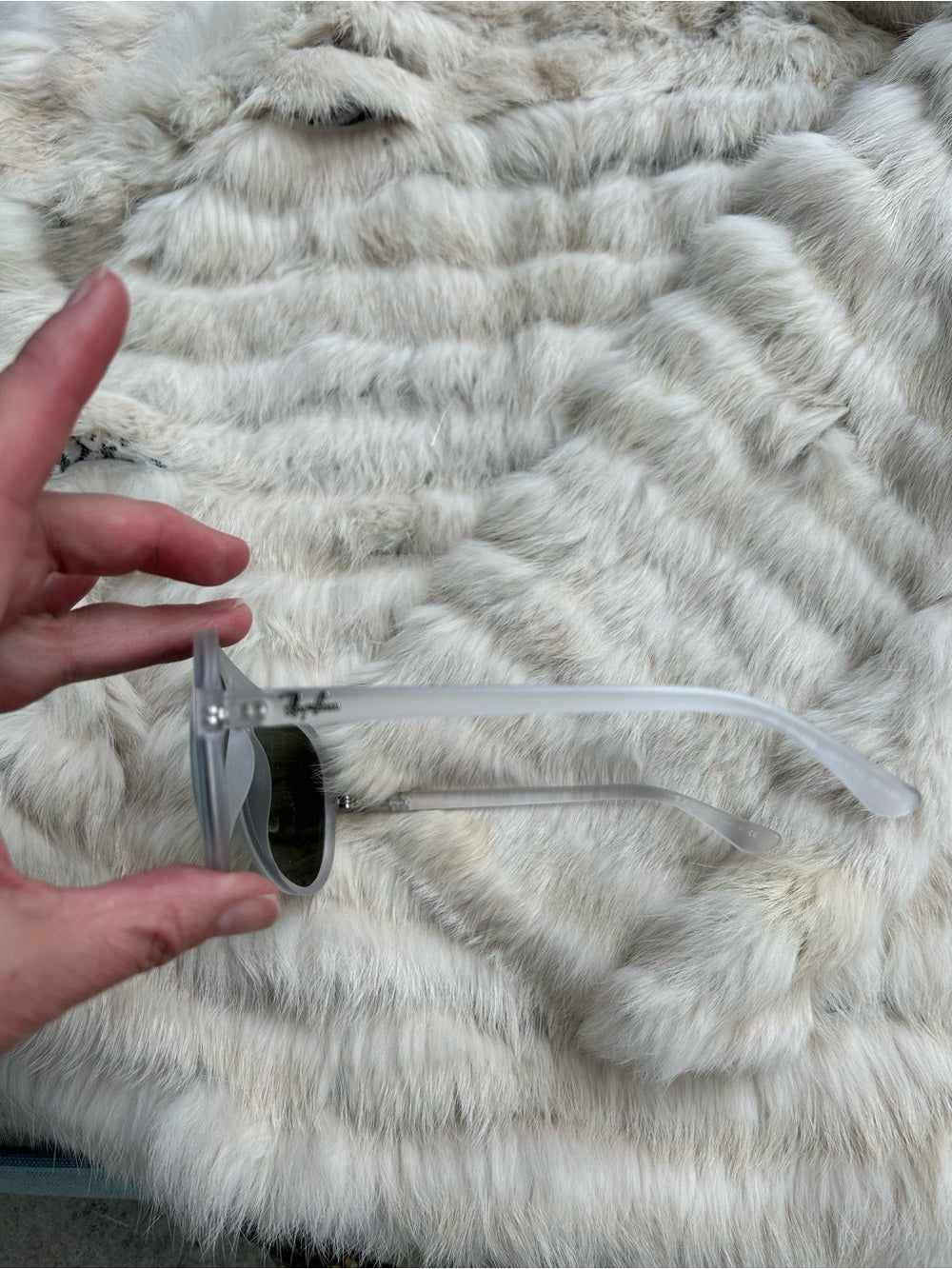Ray Ban Clear Cats 500 Aviators, OS