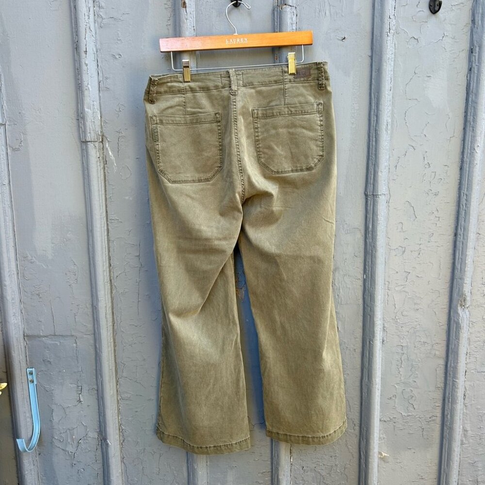 Paige Carley High Rise Khaki Pants, size 29