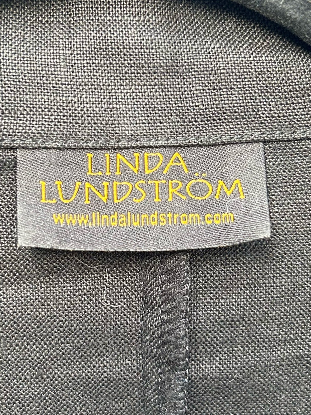 Vintage Linda Lundstrom Linen Blazer, size S/M