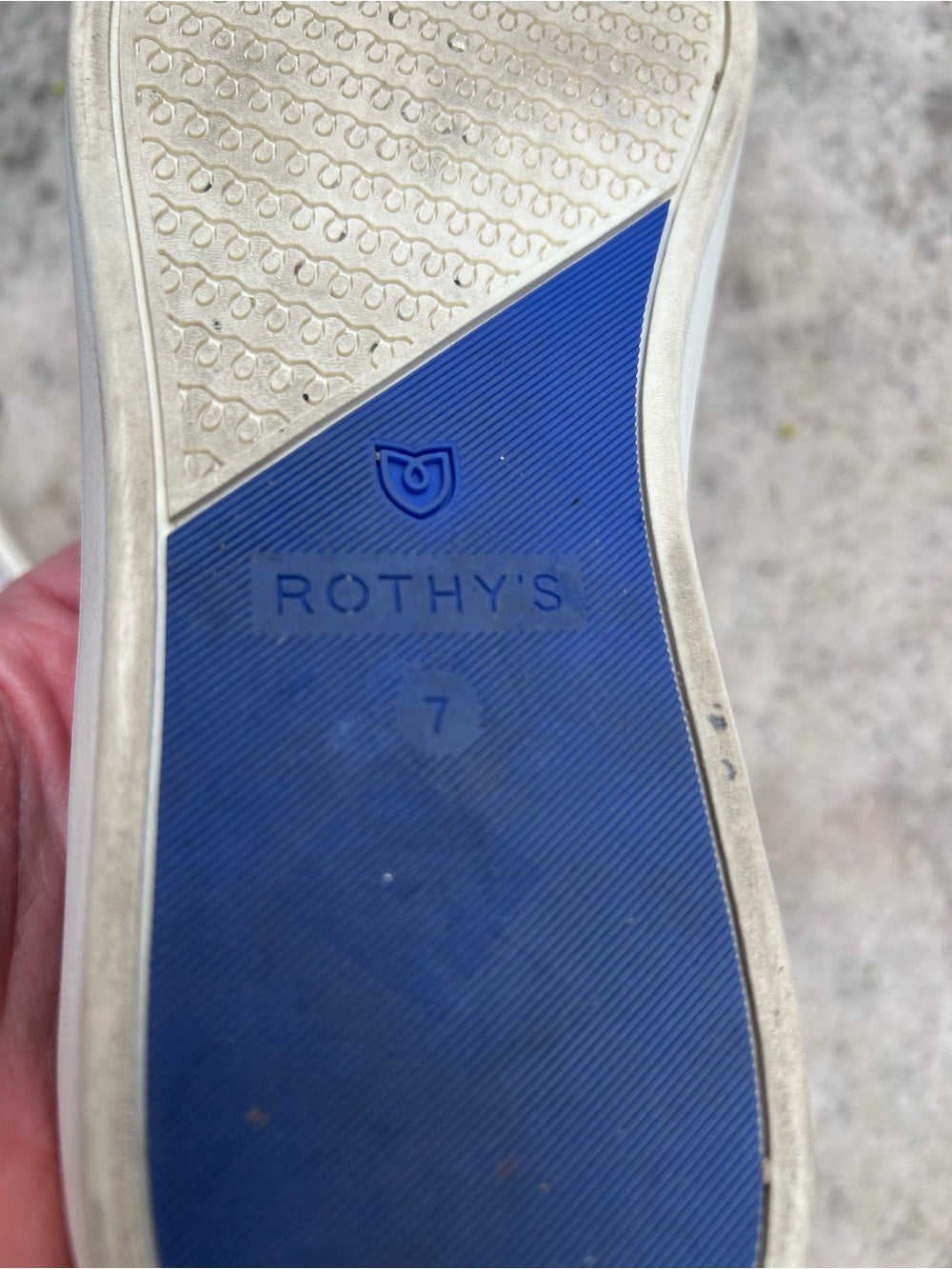 Rothy’s The Original Slip On Sneaker Lilac, Size 7