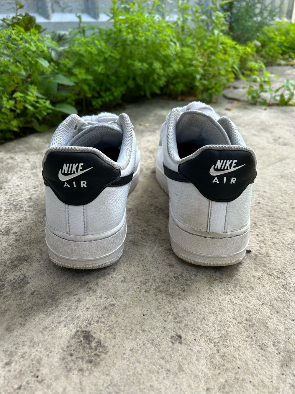 Nike White AF1, W size 9, M size 7