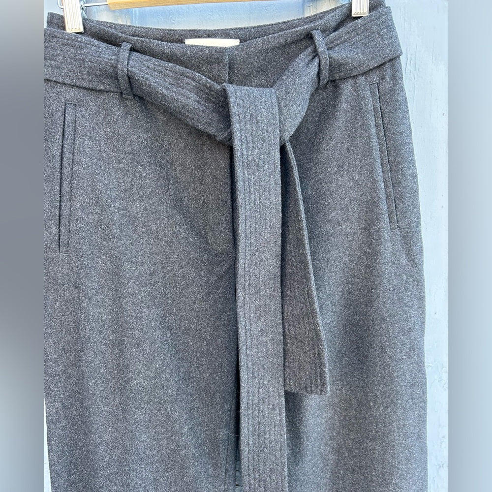 Wilfred Jallade cashmere Wool Tie Front Pant, size 6