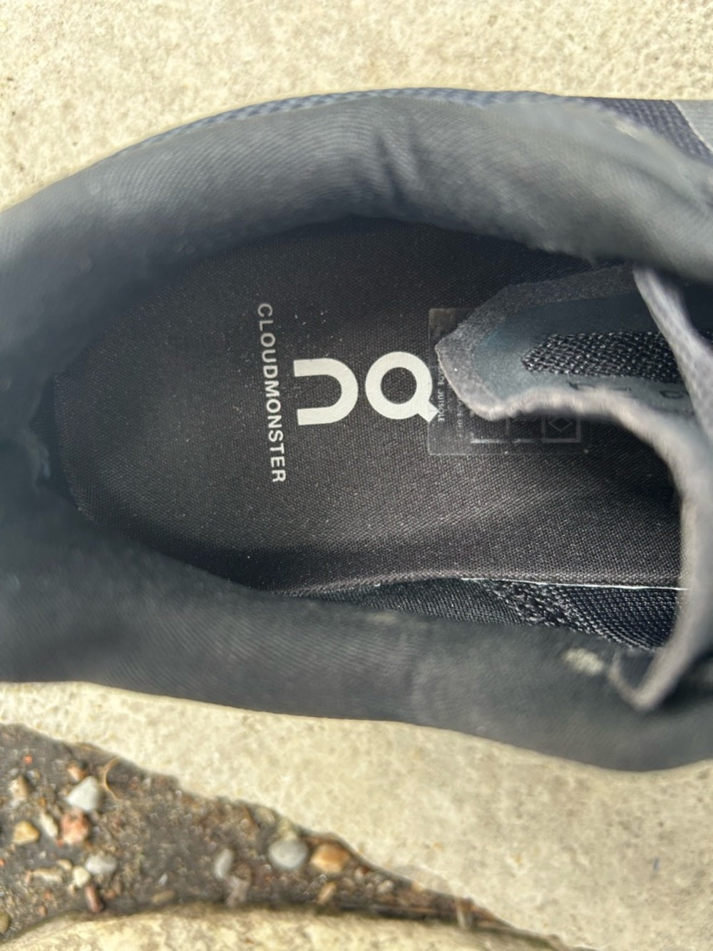 On Running CloudMonster shoes, size 9