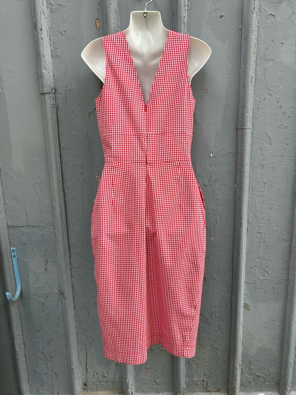 Altuzarra Gingham Shift dress, size 38 (approx 4/6)