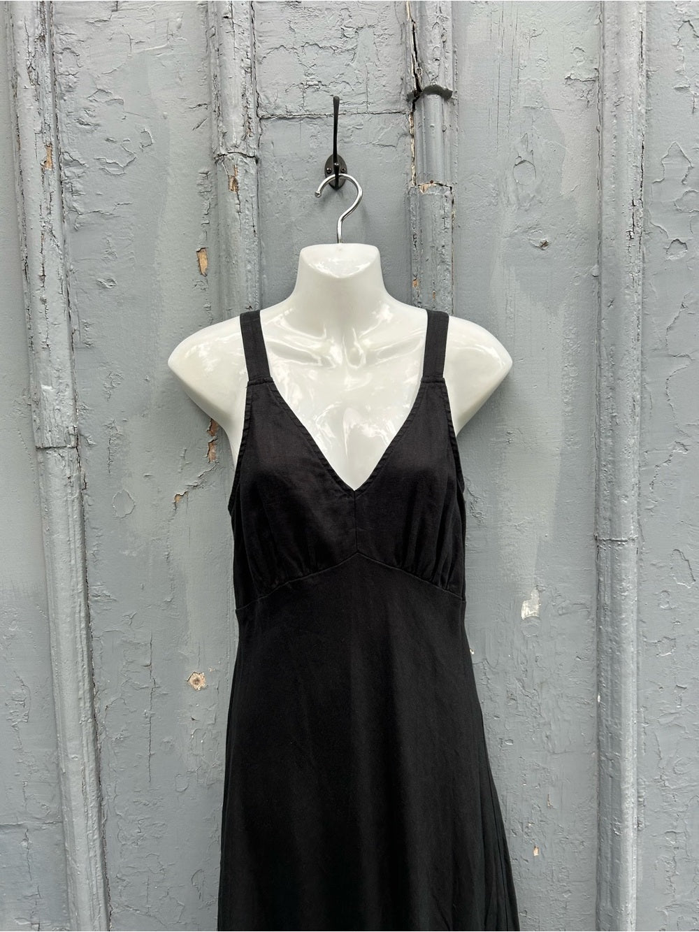 Scout LA Black Linen Maxi dress, size M