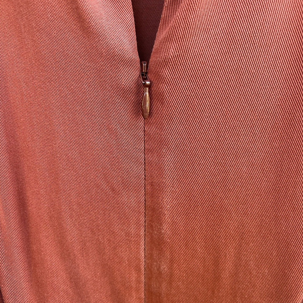 Dagg & Stacey Rust jumpsuit, size 4