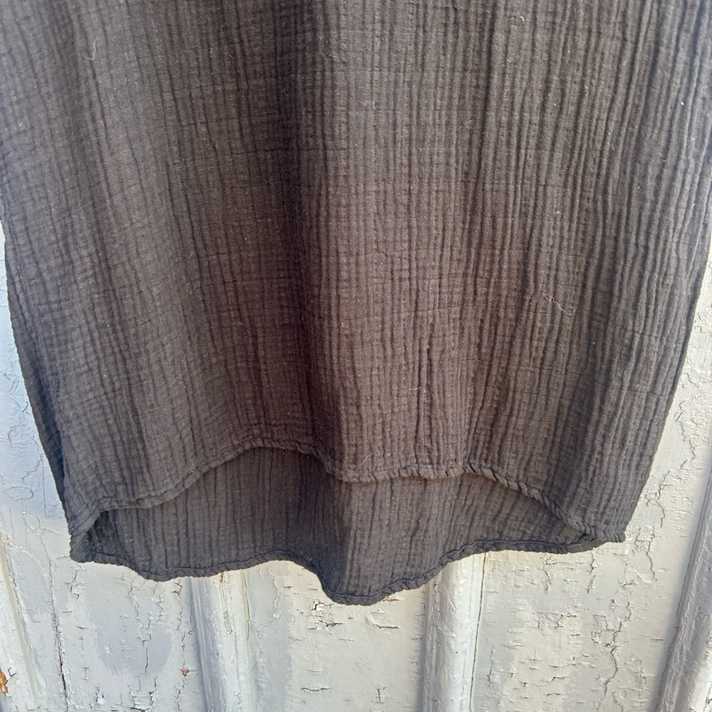 It is Well LA black Cotton shift dress, size M