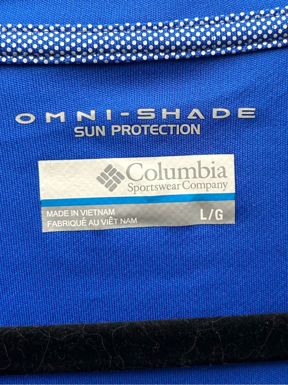 Columbia PFG water top, Large