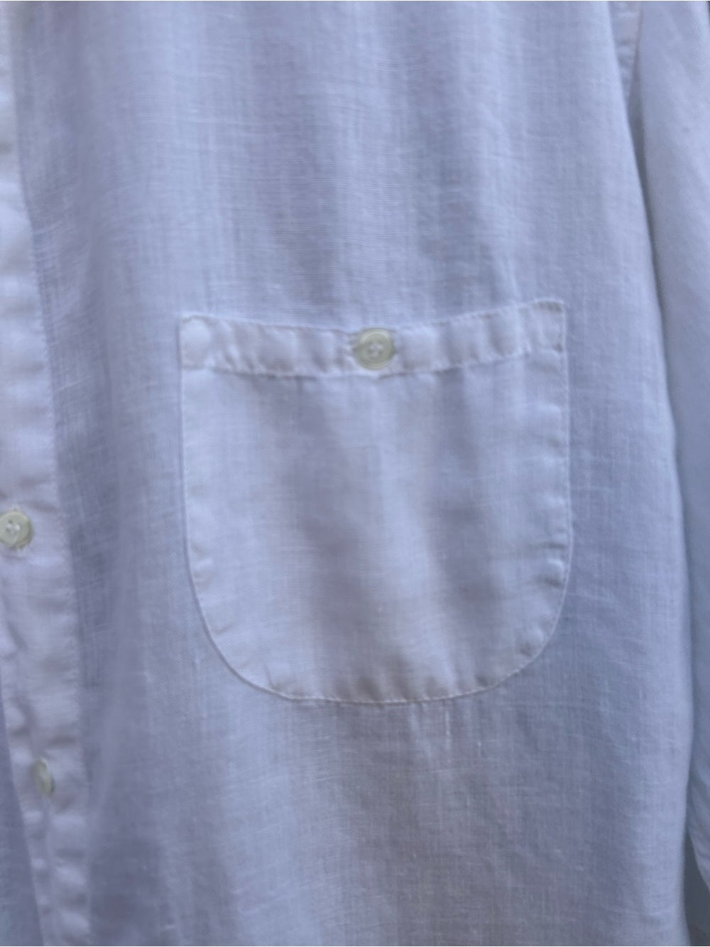 Francesca Casola Linen Buttondown, size XS (fits larger)