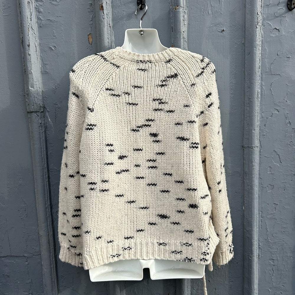 John + Jenn Flecked Pullover, Medium