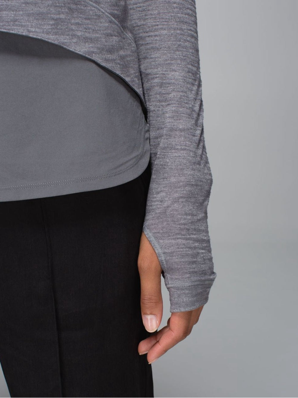 Lululemon Layered Long Sleeve Tee, approx size 6