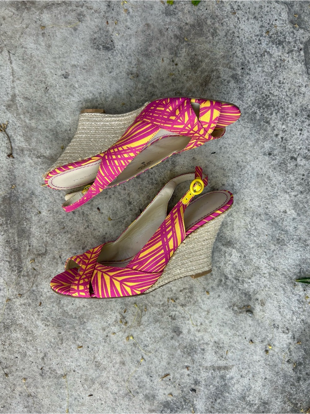 Bandolino Tropical Wedges, size 8