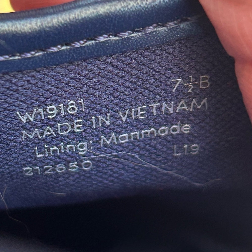 Cole Haan Lunar Grand Wing Tip Black Oxford Shoes, Size 7.5