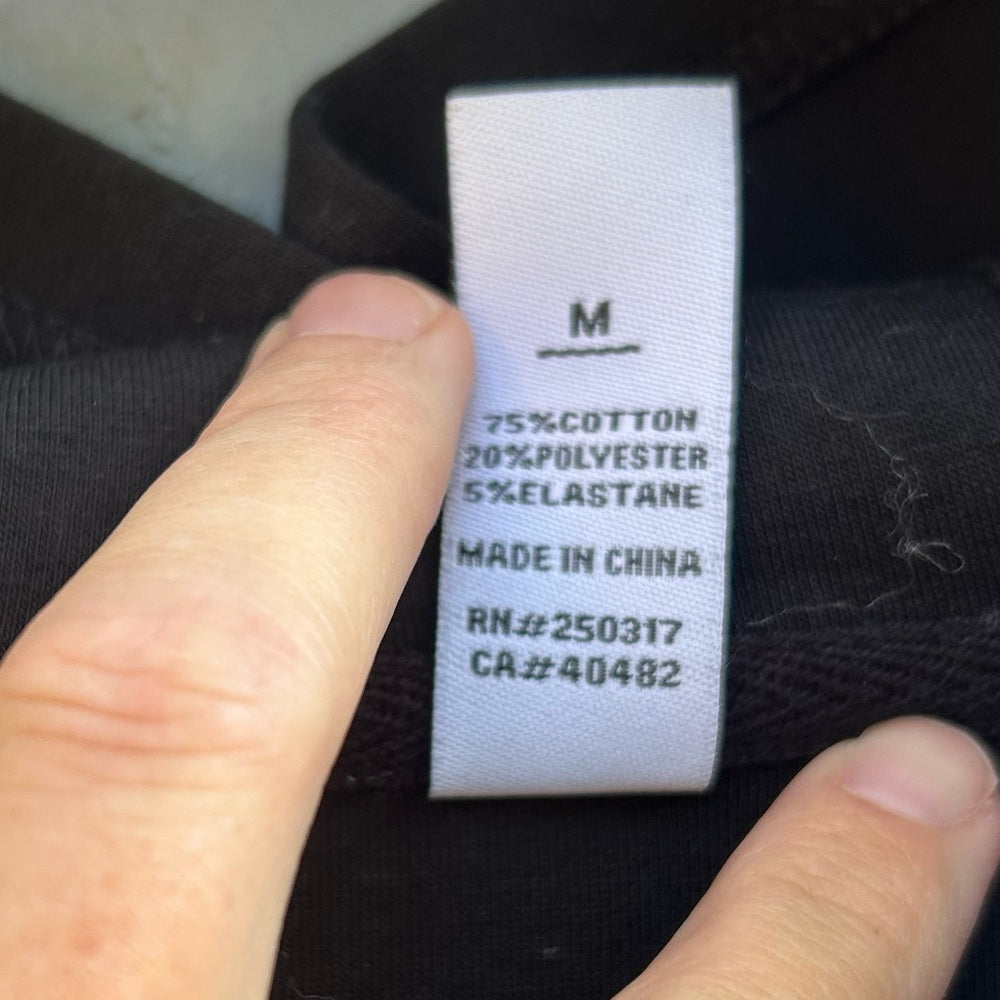 Varley Barton Black Sweatshirt, Medium